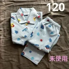 【未使用品】ベイビーシャーク キルティング パジャマ 120