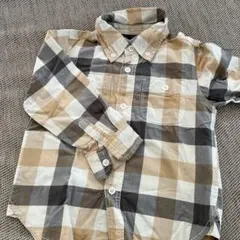 babyGap チェック柄長袖シャツ 3歳用