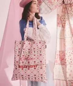 Cath Kidston × Hello Kitty トートバッグキャス×キティ
