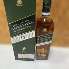 Johnnie Walker Green Label 15 Years 未開封品のサムネイル