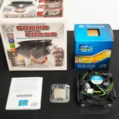 Intel Core i7 2700K CPU ＆ グランド鎌クロス クーラーのサムネイル