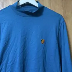 【Lands' End】ハイネックカットソー ブルーグリーン US古着のサムネイル