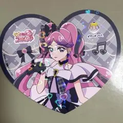 ビアードパパ　キミとアイドルプリキュア　キュアキッス　ハートコースター キミプリ
