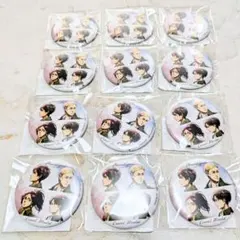 進撃の巨人 集合 冬の歩み マット缶バッジ AMNIBUS アニメイト 限定特典