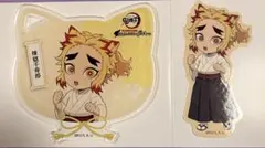 鬼滅の刃　ナンジャタウン　アクリルコースター　煉獄千寿郎　ステッカー