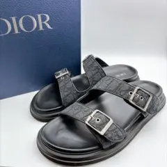 破格伊勢丹購入石鎚現行品DIOR カナージュ サンダル ブラック 破格伊勢丹購入石鎚現行品DIOR カナージュ サンダル ブラック - メルカリ