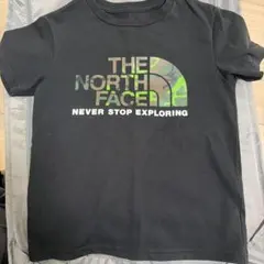 【美品】THE NORTH FACE カモフラ　Tシャツ　キッズ　130