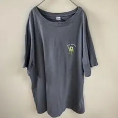 PIXAR マイクワゾウスキ 刺繍 Tシャツ グレーのサムネイル