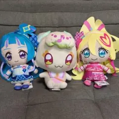 アイドルプリキュア　ぬいぐるみ　めちゃもふぐっと　アイドル　ウィンク　プリルン