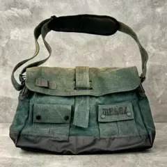 【入手困難】オールドディーゼル y2k メッセンジャーバッグ A4可 デニム