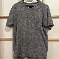 SLICK グレー系杢 Tシャツ 左胸ポケット付きのサムネイル