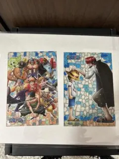 【美品】ONEPIECE　クリスタル　ジグソーパズル　2種類