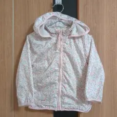花柄ウィンドブレーカー　90cm