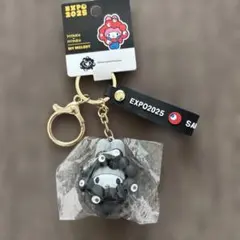 万博会場限定 EXPO2025 ミャクミャク モノクロキーホルダー