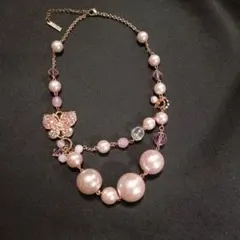 ANNA SUI 蝶モチーフ ネックレス