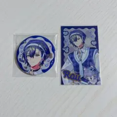 小柳ロウ ぎゃうるふ 缶バッジ チェキ