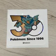 韓国限定 ポケモン 聖水オリーブヤング 30周年ステッカー ドータクン