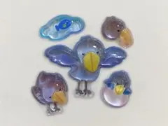 ボンボンドロップシール　ハシビロコウ　【2】