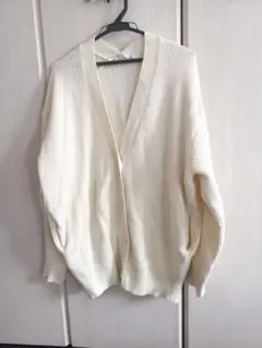 AMERICAN HOLIC アメリカンホリック　カーディガン　L アイボリー