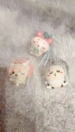 ちいかわ　マスコットキーホルダー3個セット