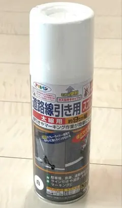 굵은 흰색 선을 위한 로드 라인 드로잉 스프레이, 400ml, 1병
