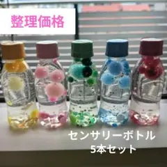 【整理価格】手作りセンサリーボトル ５本セット 知育玩具