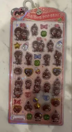 【正規品】モンチッチ うるちゅるシール　ボンボンドロップ