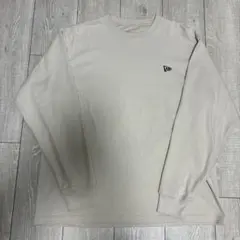NEW ERA 長袖カットソー ベージュ Mサイズ