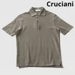 Cruciani(クルチアーニ) ガーメントダイコットン鹿の子ポロシャツ48