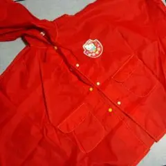 ハローキティ 110センチ ポンチョ形レインコート