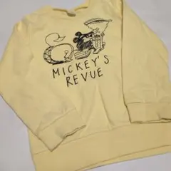 Disney MICKEY'S REVUE トレーナー 120cmのサムネイル