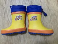 【美品】ペッツ　長靴　PEZ 15センチ　黄色