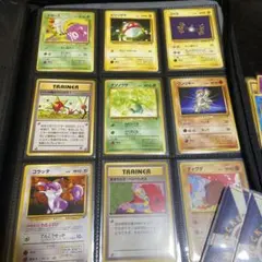 【旧裏ポケモンカード】良品9枚● 第4弾拡張パック ロケット団ナゾノクサなど