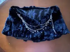 組曲　ショール　ラビットファー　パール