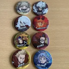 ヒロアカ　ビッグ缶バッチ8個セット