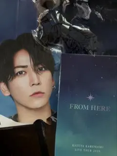 亀梨和也 FROM HERE うちわ ペンライト - メルカリ