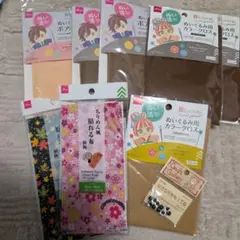 ぬいぐるみ用カラークロスなど