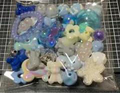 R*n様 ビーズセット 約40個 青系