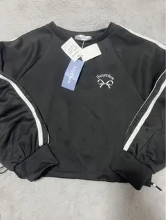 新品タグ付き　リリーチュ　Honeydew ブラック トレーナー 150 ダンス