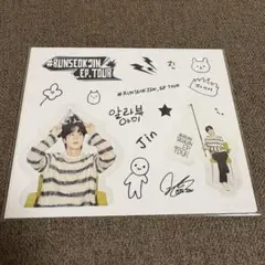 BTS JIN RUNSEOKJIN ツアーグッズ ステッカー