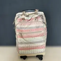 CHARLES JOURDAN 中型キャリーケース ピンク　美品