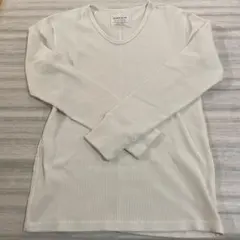 ヴォーギッシュ VOGUISH 長袖Vネック ワッフルTシャツ カットソーのサムネイル