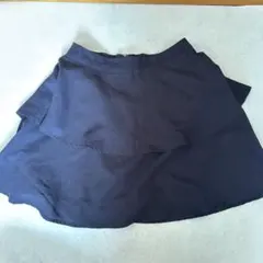 ウエスト刺繍 フレアスカート ネイビーのサムネイル