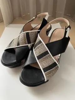 銀座かねまつ Kanematsu スタイリッシュサンダル