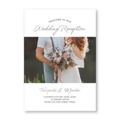 プロフィールブック 席次表 セミオーダー 結婚式 席札 メニュー