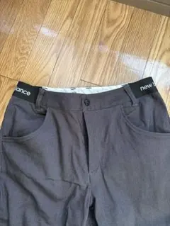 new balance レディースパンツ グレー