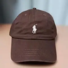 Polo by Ralph Lauren バーガンディ キャップ 韓国製 - メルカリ