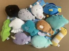 つぶらな瞳の水族館 ぬいぐるみ マスコット 12種 セット まとめ売り