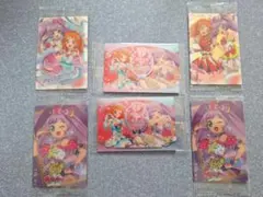 アイカツ　プリパラ　ウエハース　6枚組