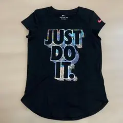 Nike JUST DO IT. ブラックTシャツ 120
